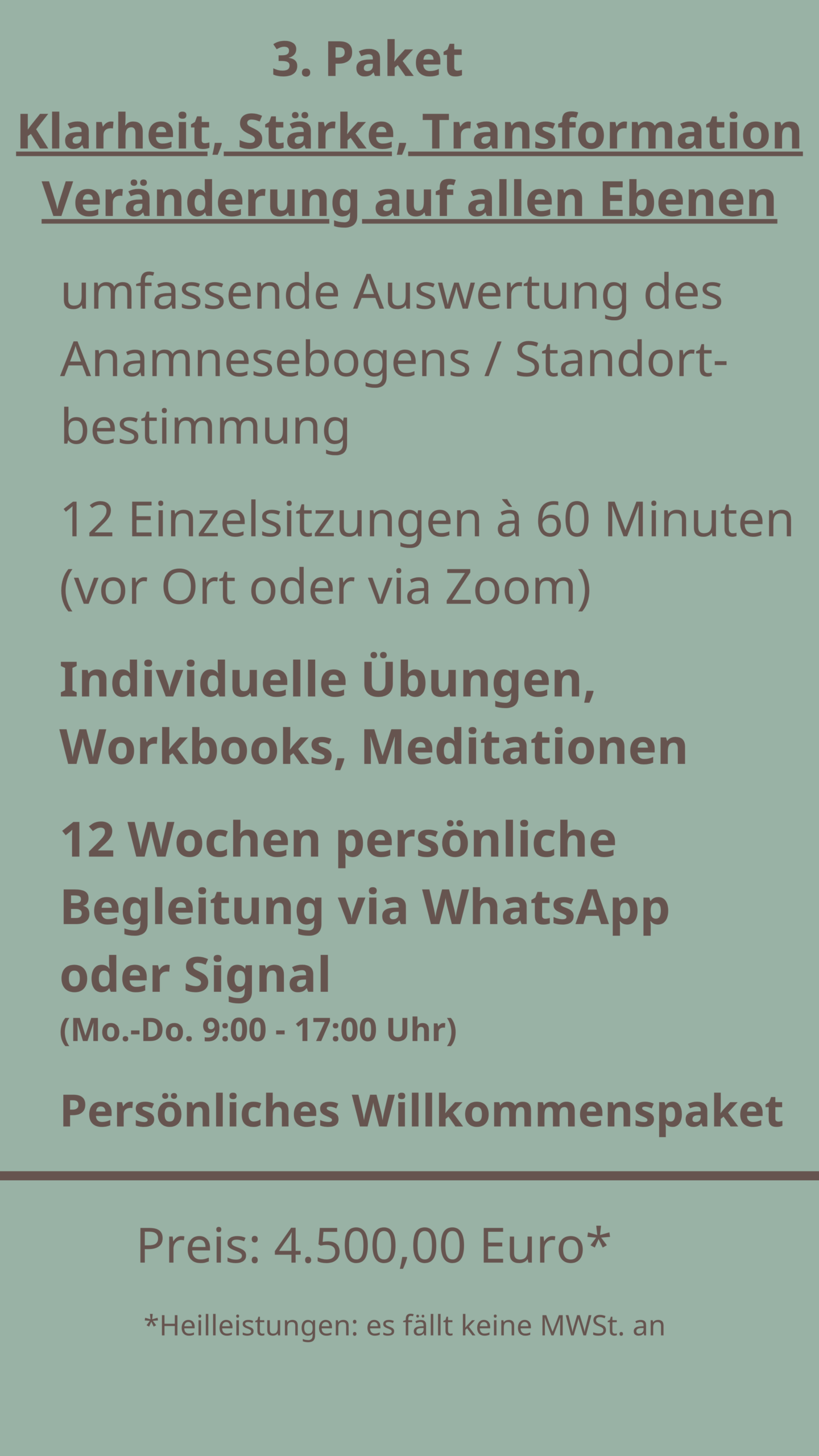 Vertiefende psychotherapeutische Begleitung<br />
Michaela Peschmann Heilpraktikerin für Psychotherapie München