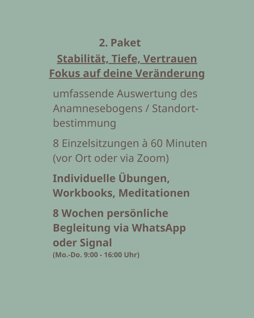 Vertiefende psychotherapeutische Begleitung<br />
Michaela Peschmann Heilpraktikerin für Psychotherapie München