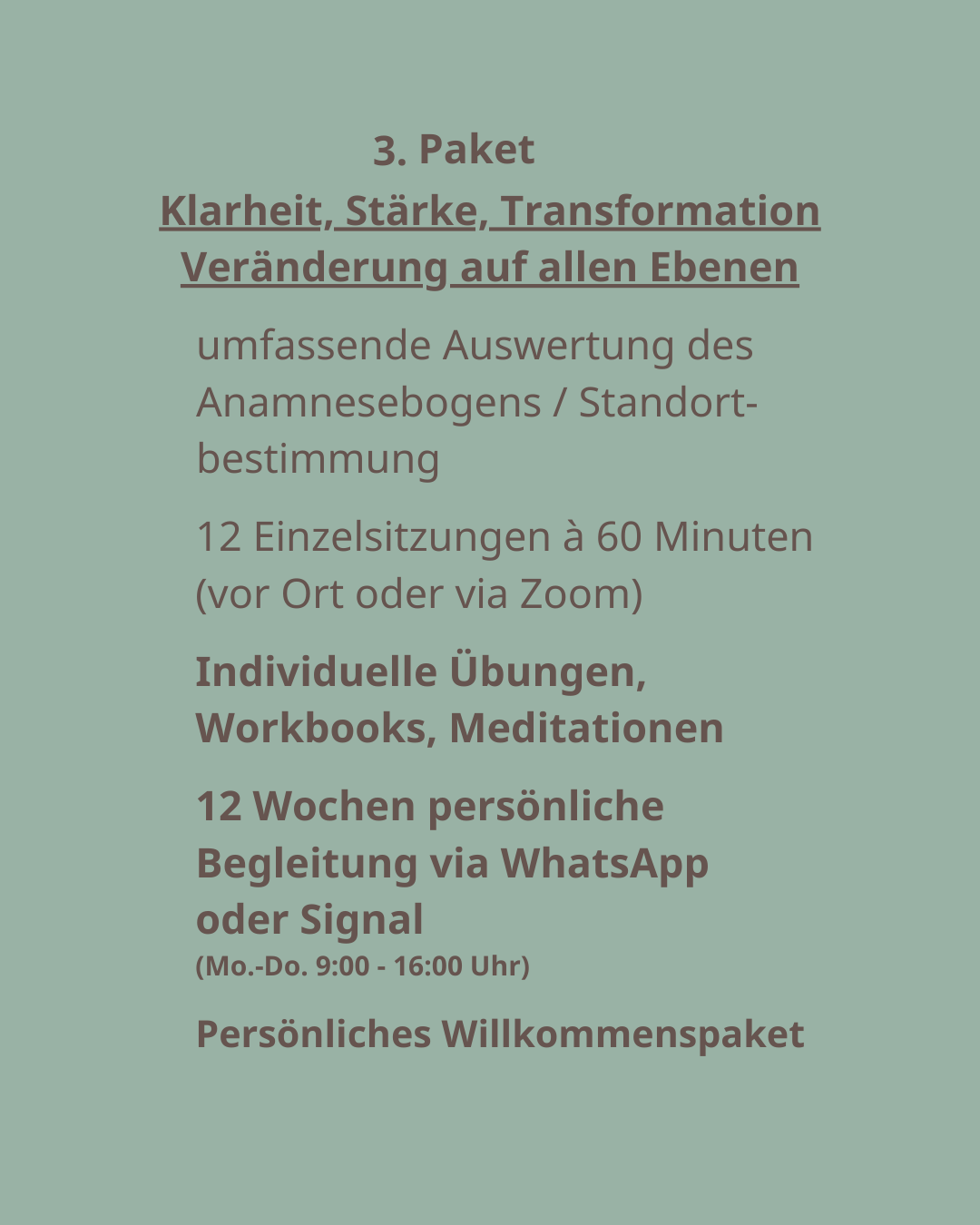 Vertiefende psychotherapeutische Begleitung<br />
Michaela Peschmann Heilpraktikerin für Psychotherapie München