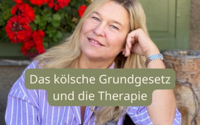 Das kölsche Grundgesetz und die Therapie | Michaela Peschmann